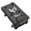 8SINN Battery Mounting Plate with 15mm Rod Clamp + V-Mount Battery Plate