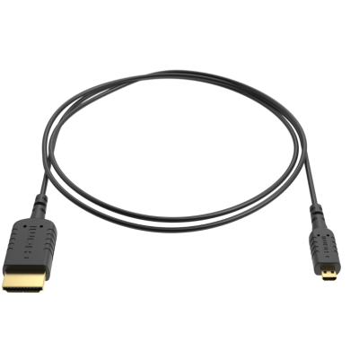 8SINN Extra Thin Micro HDMI - HDMI Cable 80cm