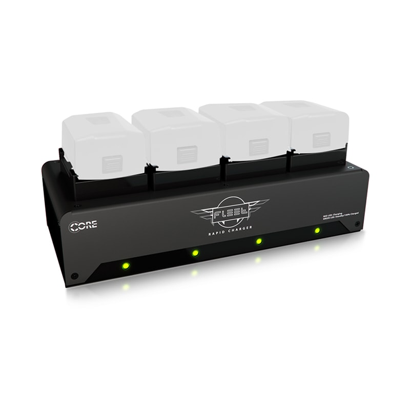 Core SWX FLEET-Q4FF 4-Position Simultaneous Charger for Freefly Movi Pro Battery