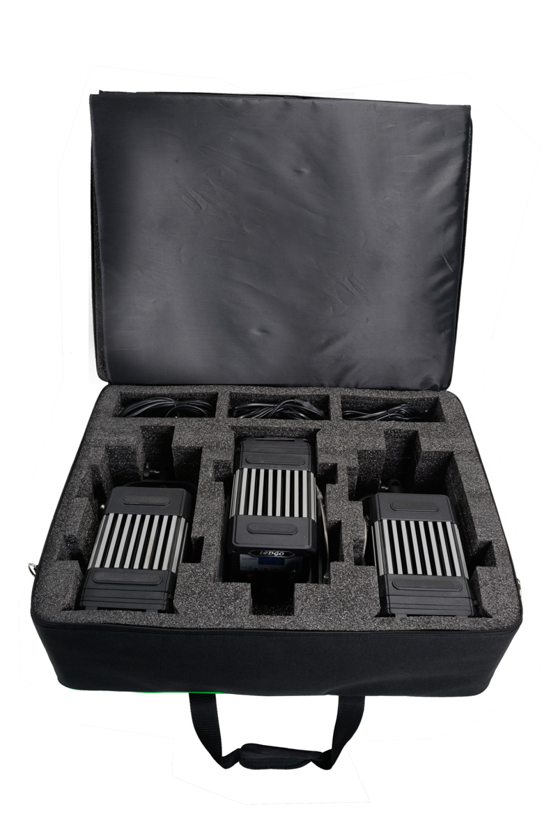 Ledgo D600 fresnel kit (w/ three lights) - Image 3