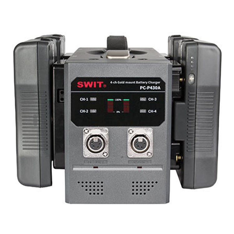 Swit PC-P430A 4-Ch Gold Mount Fast Charger