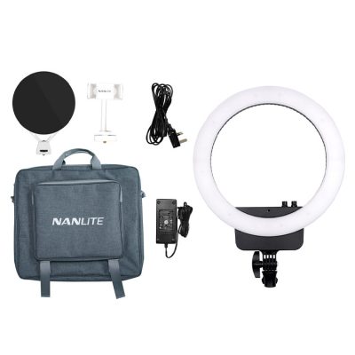 Nanlite Halo 16 Led Ring Light Bi-Color Soft Light (w/ carry bag)