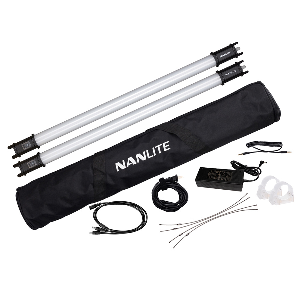 Nanlite Pavotube 15C dual kit (w/ battery)
