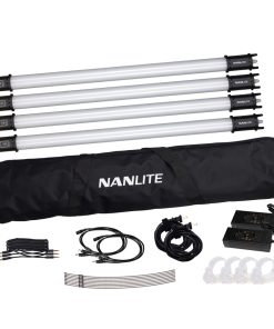 Nanlite Pavotube 15C quad kit (w/ battery)
