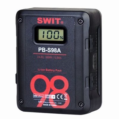 SWIT PB-S98A 98Wh Gold Mount Multi-sockets Square Digital Battery