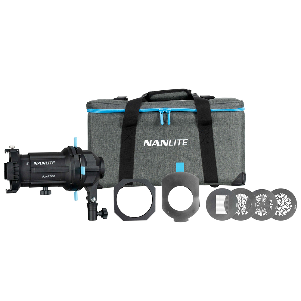 Nanlite Projection Attachment mount for FZ-60 (w/ 19 Degree Lens)