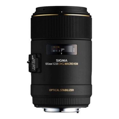 Sigma 105mm f/2.8 EX DG HSM Macro Lens (Nikon F)