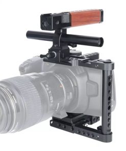 Niceyrig Half Camera Cage for Blackmagic Pocket Camera 4K/6K w/ Nato Top Handle