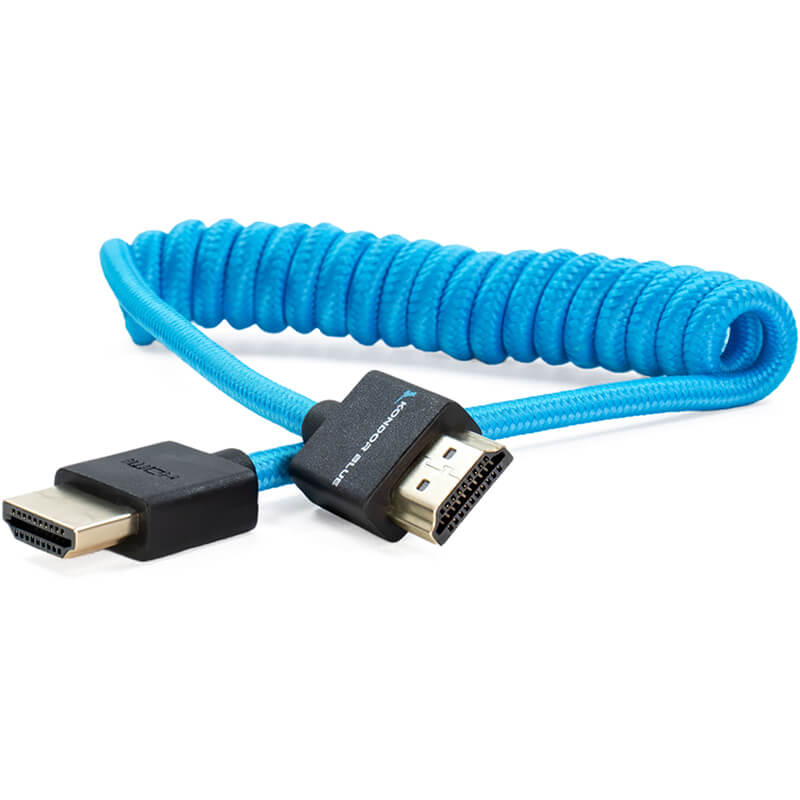 Kondor Blue HDMI To HDMI High Speed 4K Nylon Braided Male Cable