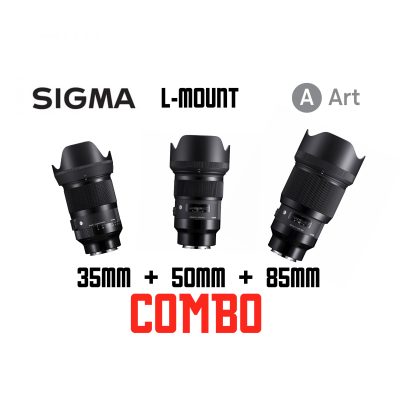 Sigma 35mm + 50mm + 85mm DG DN Art L Mount COMBO DISCOUNT