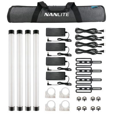 Nanlite PavoTube II 15X RGB LED Pixel Tube Light Quad kit (w/ battery)