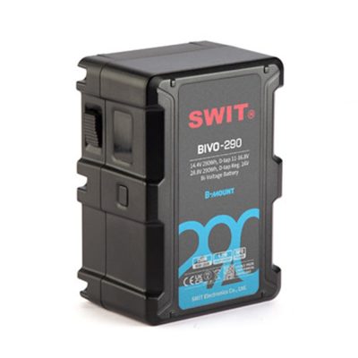 Swit 290Wh Battery with 14V/28V B-Mount 16V D-taps OLED