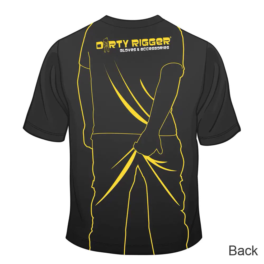 Dirty Rigger t-shirt Scratching Man