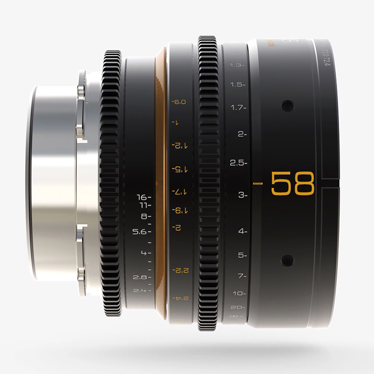 DDulens APO Mini Prime 58mm T2.4 Cinema Lens