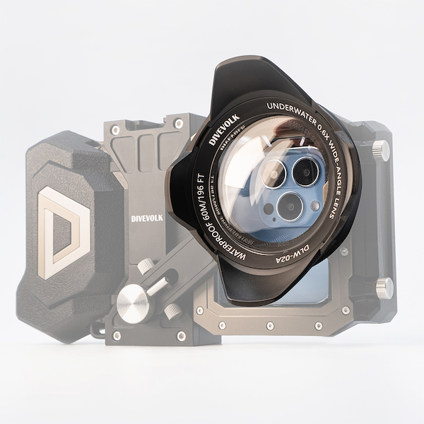 Divevolk Sealense Underwater Wide Angle Conversion Lens (Needs 67 Mm Adapter)