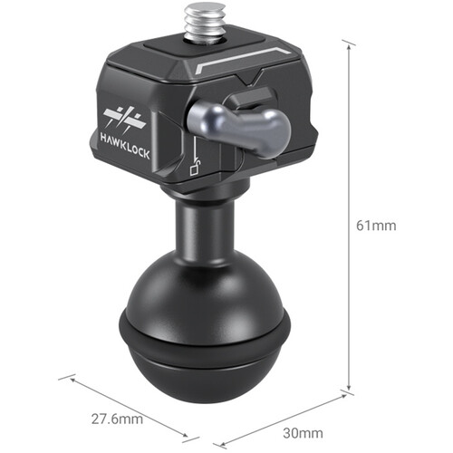 SmallRig 3600 Drop-In HawkLock Mini Q Release ¼ 20 Ball Head