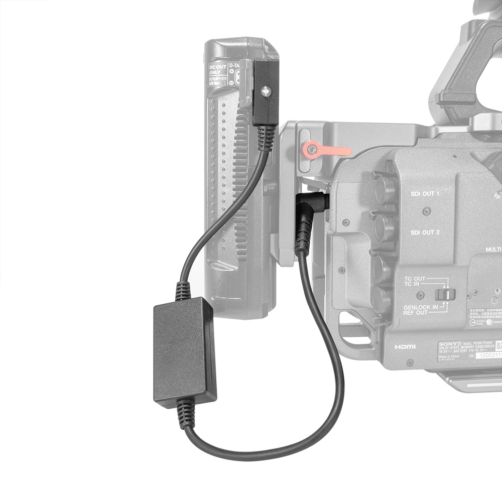 Câble D'alimentation D-Tap Pour Sony FX9/FX6 – 19,5V, Longueur 400mm – SmallRig
