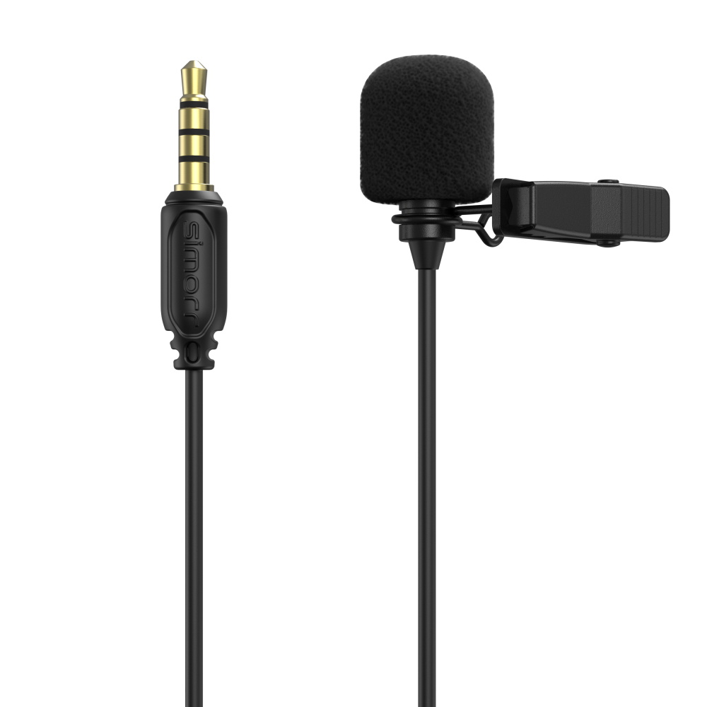 SmallRig 3388 Simorr Wave L1 3.5mm Lavalier Microphone Black