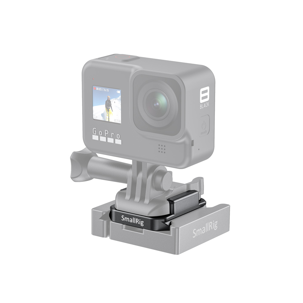 SmallRig 2668 Buckle Adapter w/ Arca Quick Release Plate For GoPro