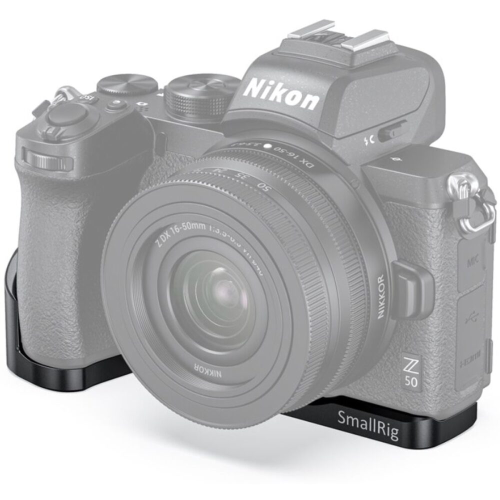 SmallRig 2525 Vlog L-Shape Plate For Nikon Z50 Camera