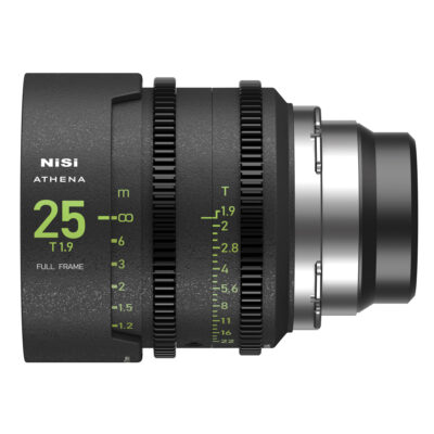 NiSi 25mm ATHENA PRIME Full Frame Cinema Lens T.19