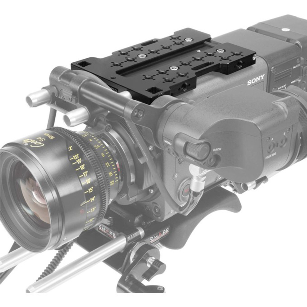 Shape VNT15 Top Plate For Sony VENICE With 15 MM LW Front Rod Clamp