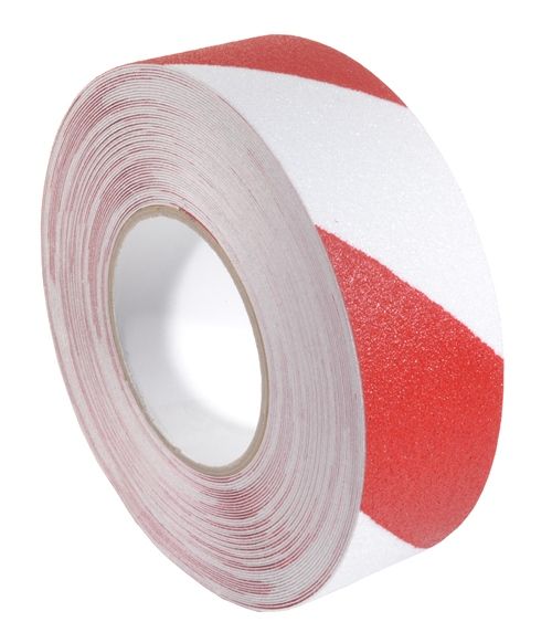 Anti-slip tape 50mm x 18.3m Red / White