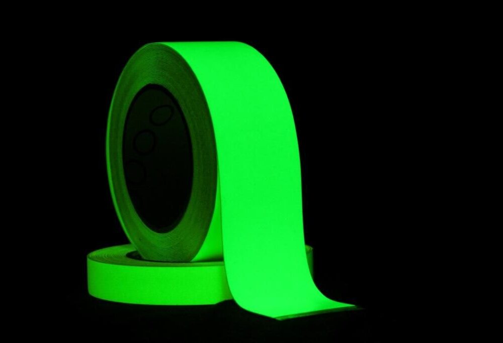 Gaffergear Photoluminescent glow in the dark tape 50mm x 10m