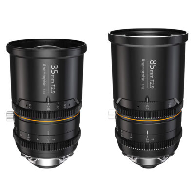 Great Joy 35mm + 85mm 1.8X Anamorphic Lens Bundle Kits – PL Mount