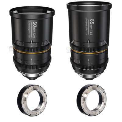 Great Joy 50mm + 85mm 1.8X Anamorphic Lens Bundle Kits – PL Mount