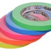 Pro-Gaff neon gaffa tape 12mm x 22.8m color pack