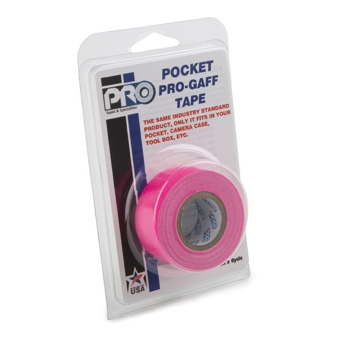Pro Pocket Gaffa Tape 24mm x 5,4m neon