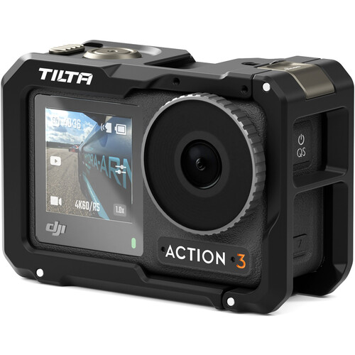 Tilta Camera Cage for DJI Osmo Action 3 Basic Kit (Black)