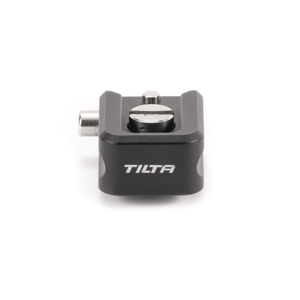 Tilta Cold Shoe Receiver Adapter with Locking Pin - Black