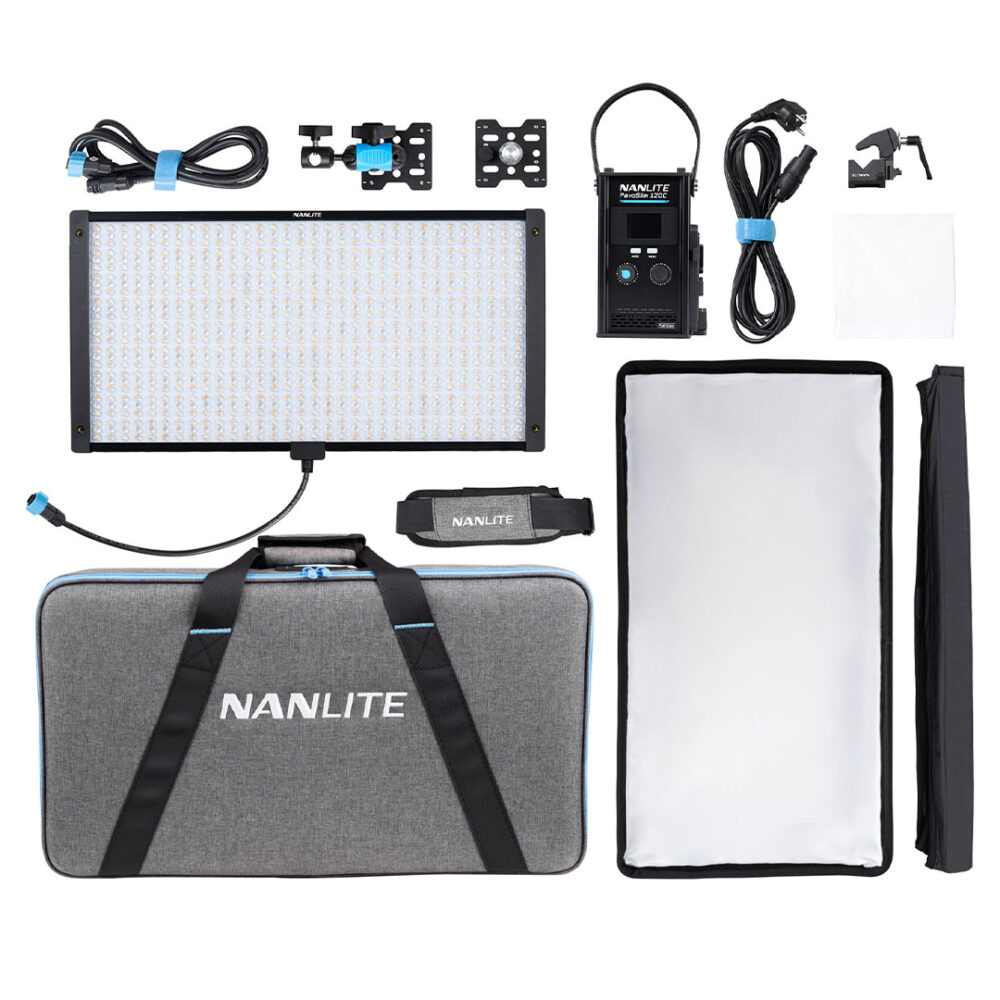 Nanlite PavoSlim 120C 1x1 LED Panel Light RGBWW 2700-6500K