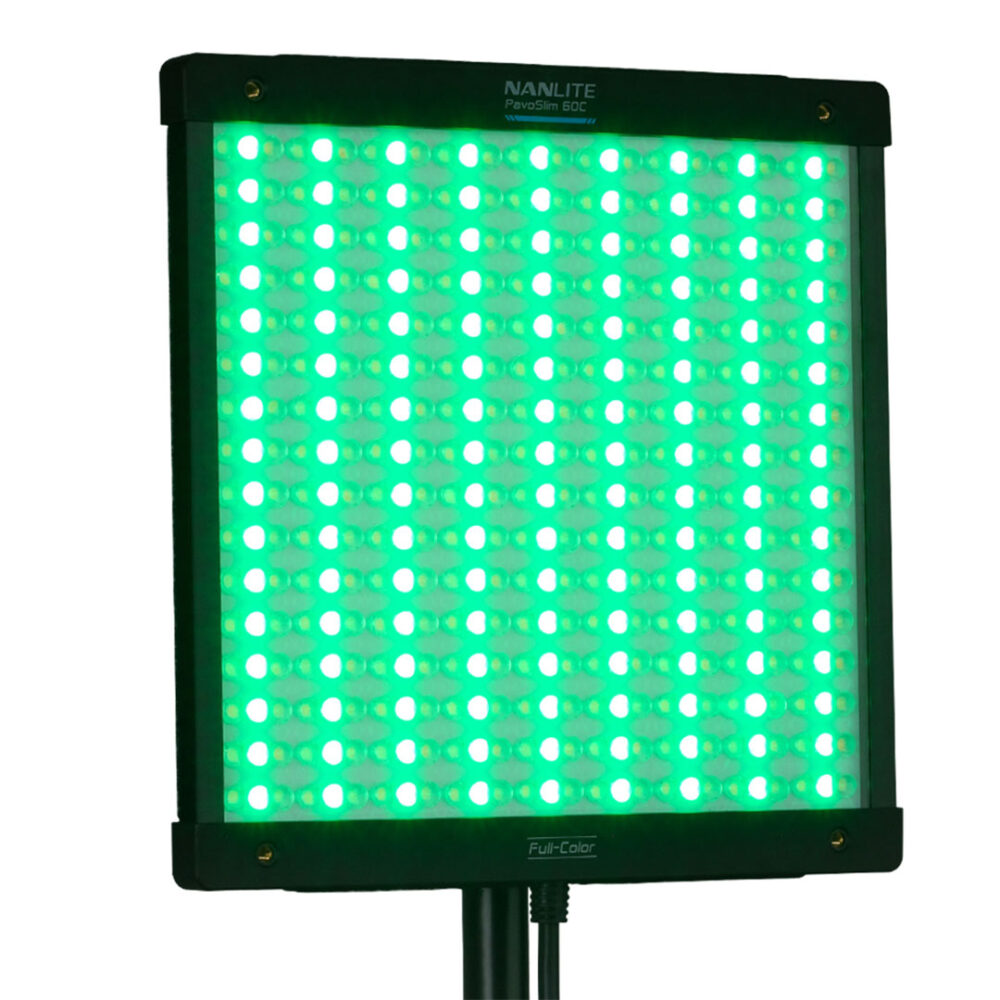 Nanlite PavoSlim 60C 1x1 LED Panel Light RGBWW 2700-6500K