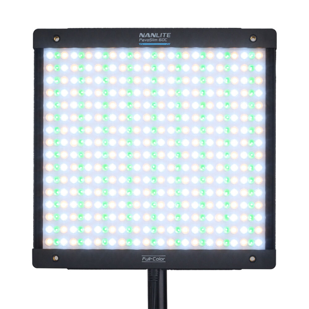 Nanlite PavoSlim 60C 1x1 LED Panel Light RGBWW 2700-6500K