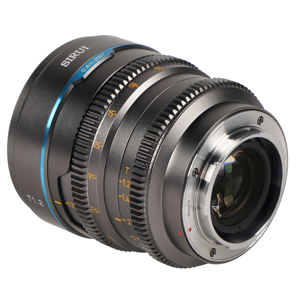 Sirui Nightwalker Series 35mm T1.2 S35 Manual Focus Cine Lens