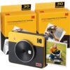 Kodak Mini Shot 3 2-IN-1 Portable Instant Camera Yellow + 60 Sheets Bundle