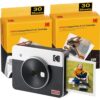 Kodak Mini Shot 3 2-IN-1 Portable Instant Camera White + 60 Sheets Bundle