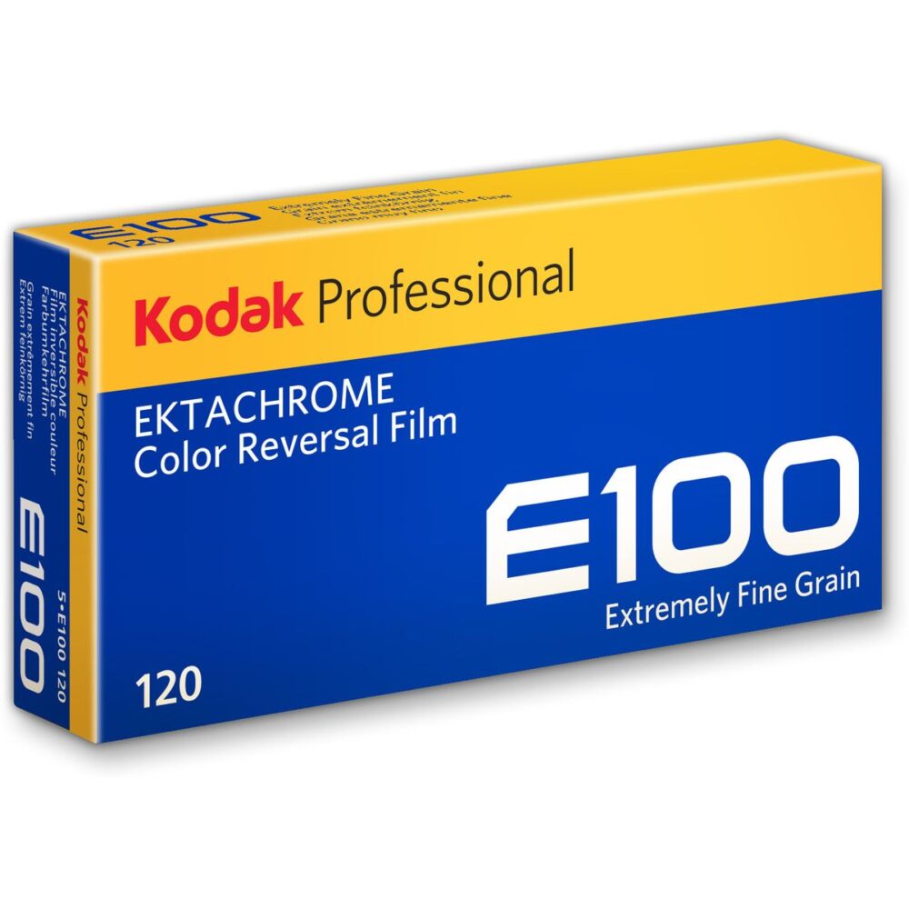 Kodak Ektachrome E100 Color Reversal Slide Film 120 5 pack