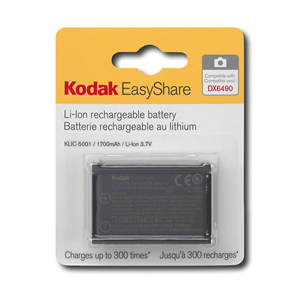 Kodak Li-ion KLIC-5001 (Rechargeable) Battery