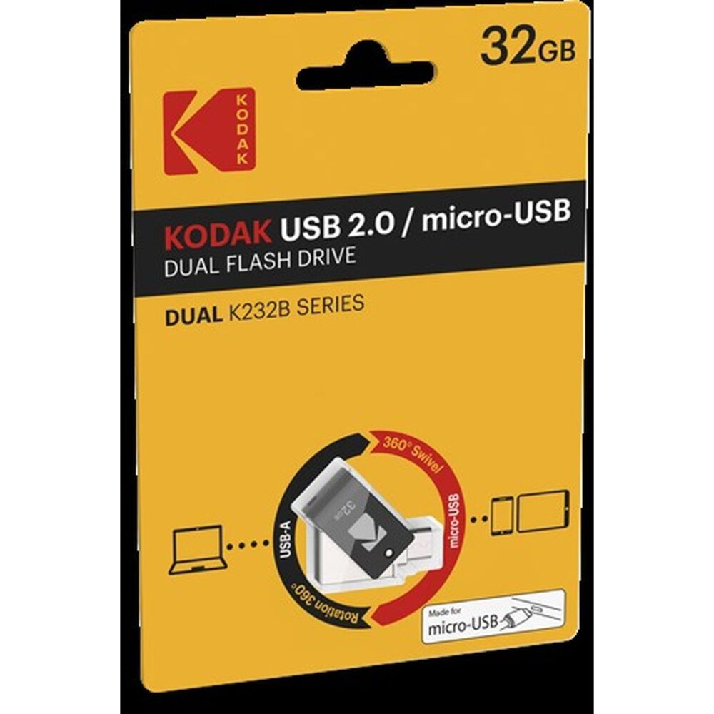 Kodak Dual USB2.0 Micro-USB K230 32GB