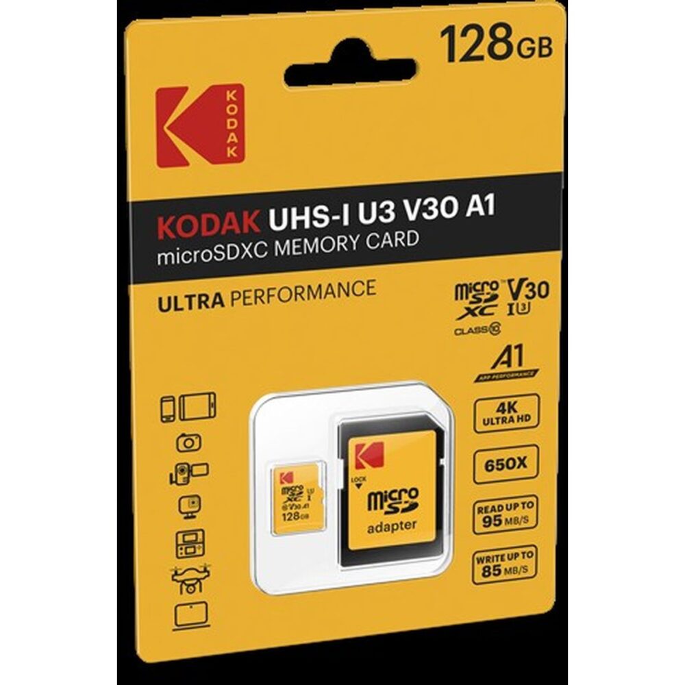 Kodak MSD 128GB UHS-I U3 V30 A1 Ultra