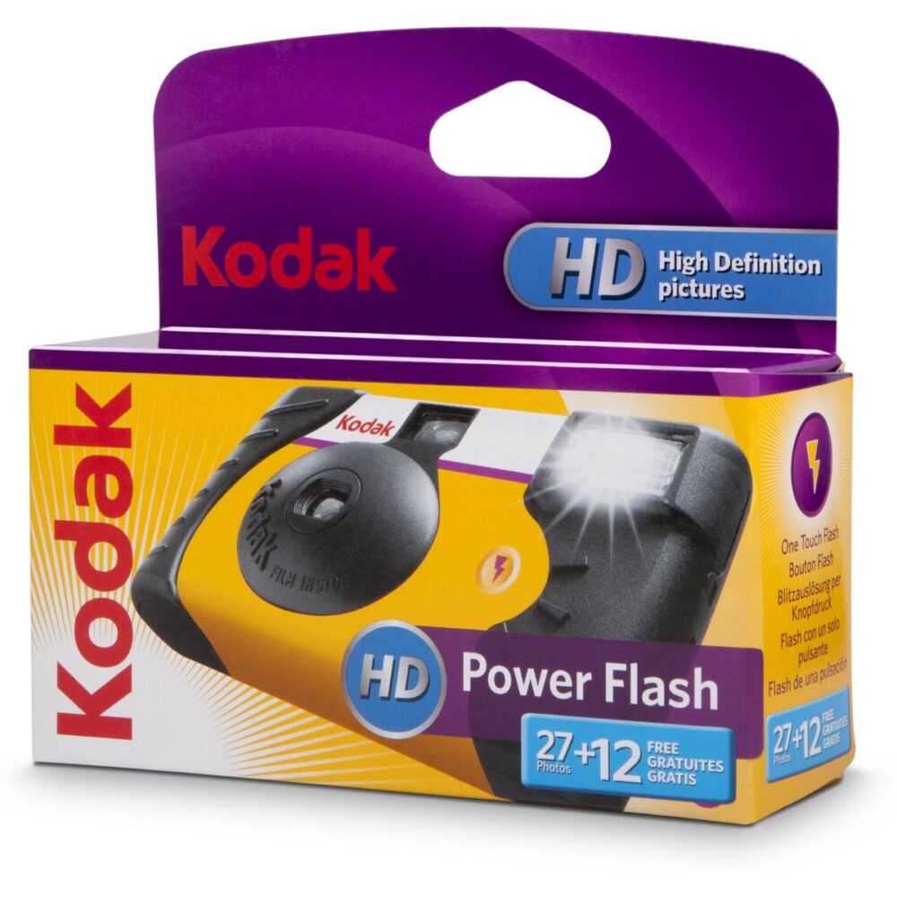 Kodak Power Flash 27 + 12 Exp Single-Use Camera