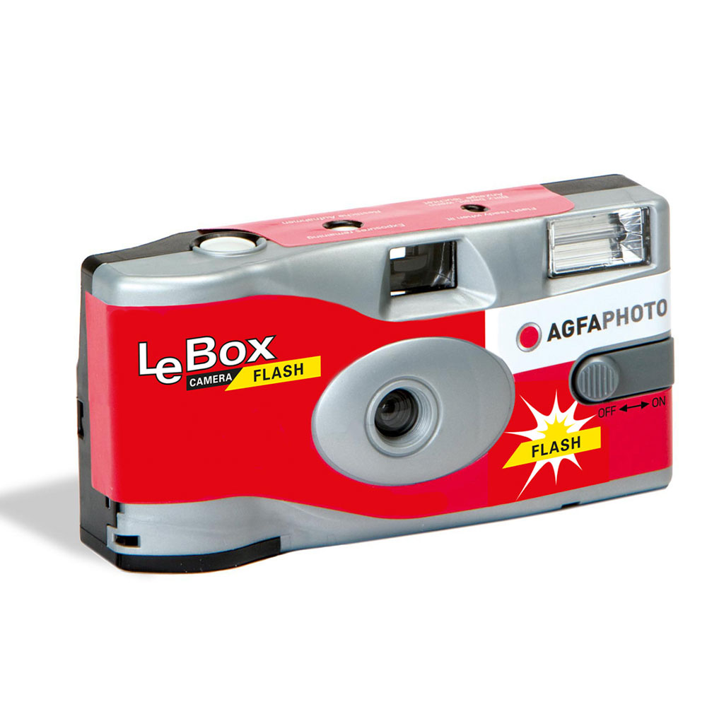 AgfaPhoto LeBox Single-Use Flash Camera