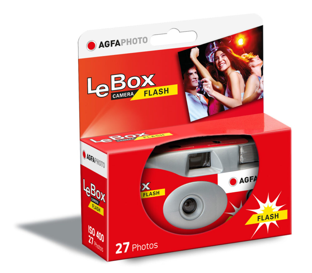 AgfaPhoto LeBox Single-Use Flash Camera