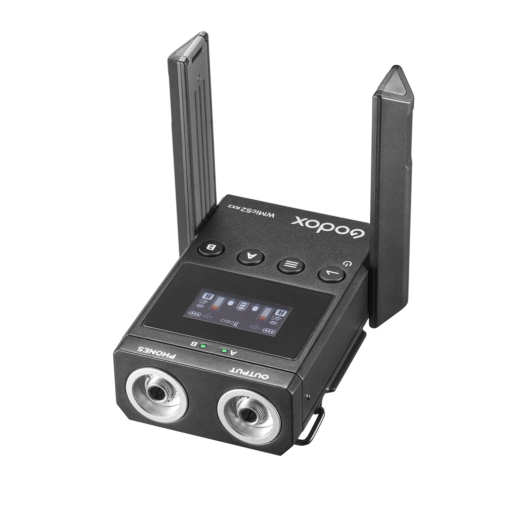 Godox WMicS2 RX2 UHF Wireless Receiver