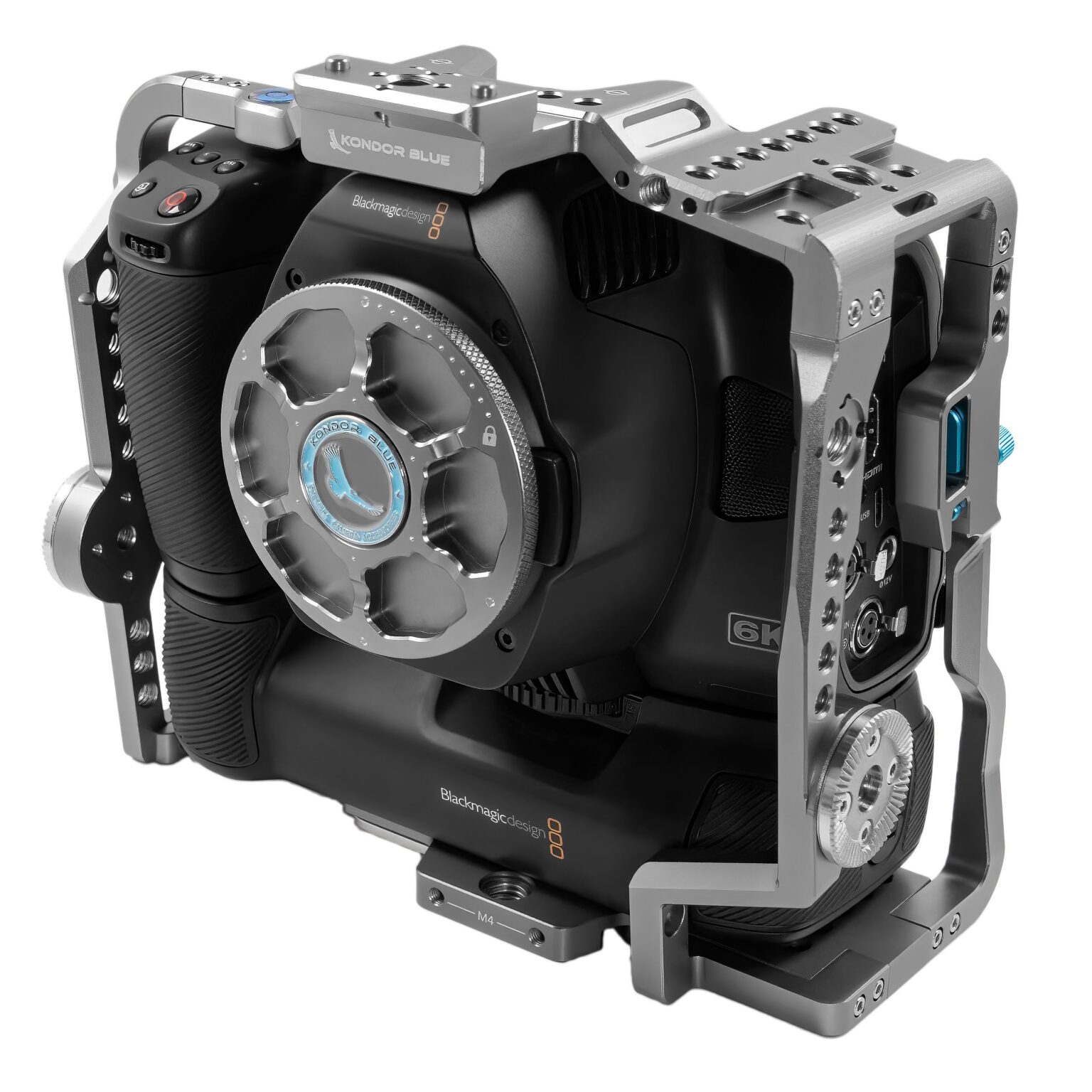 Kondor Blue BMPCC 6K Pro Cage with Battery Grip | Cinegear Amsterdam