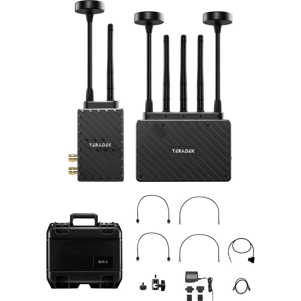 Teradek Bolt 6 LT MAX Transceiver Set - Wireless Transmitter and Receiver Kit - Görsel 8